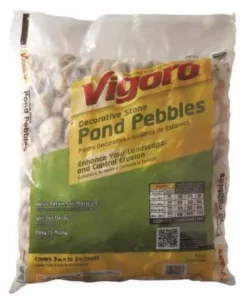Vigoro 0.5 cu. ft. Bagged Pond Pebble Landscape Rock -Vigoro sales Store vigoro bagged landscape rocks 54249v 1d 1000