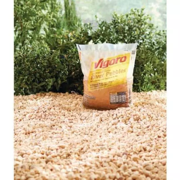 Vigoro 0.5 cu. ft. Bagged River Pebble Landscape Rock 7 Vigoro 0.5 cu. ft. Bagged River Pebble Landscape Rock - Image 5
