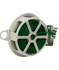 Vigoro 100 ft. Plastic Twist with Cutter 15 Vigoro 100 ft. Plastic Twist with Cutter -Vigoro sales Store vigoro garden wire t001avg 66 1000