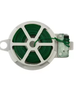 Vigoro 100 ft. Plastic Twist with Cutter 16 Vigoro 100 ft. Plastic Twist with Cutter -Vigoro sales Store vigoro garden wire t001avg 77 1000