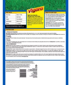 Vigoro 3 lbs. Sun Shade Grass Seed Mix with Water Saver Seed Coating -Vigoro sales Store vigoro grass seed 25444 4f 1000