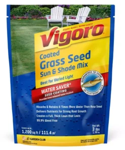 Vigoro 3 lbs. Sun Shade Grass Seed Mix with Water Saver Seed Coating