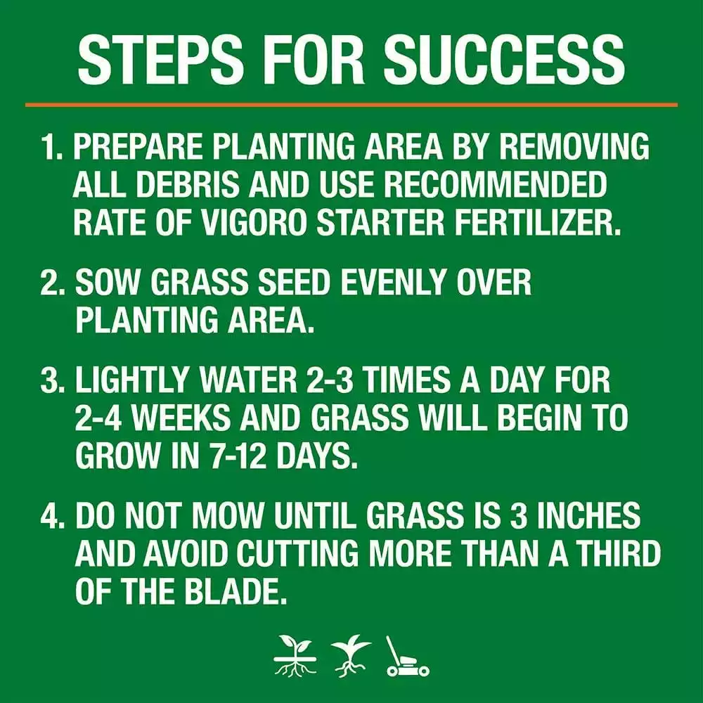 Vigoro 3 lbs. Tall Fescue Grass Seed Blend with Water Saver Seed Coating 9 Vigoro 3 lbs. Tall Fescue Grass Seed Blend with Water Saver Seed Coating - Image 7