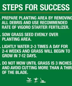 Vigoro 20 lbs. Tall Fescue Grass Seed Blend with Water Saver Seed Coating 21 Vigoro 20 lbs. Tall Fescue Grass Seed Blend with Water Saver Seed Coating -Vigoro sales Store vigoro grass seed 25686 77 1000