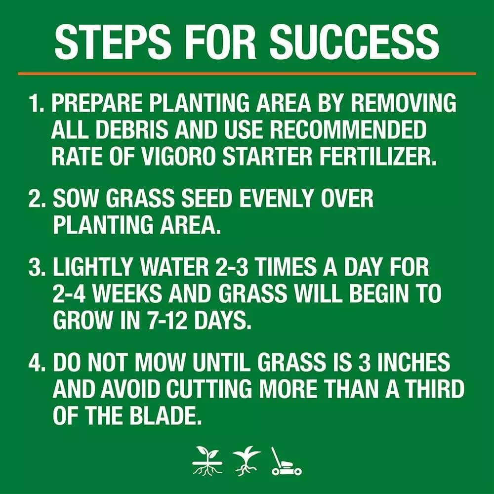 Vigoro 20 lbs. Tall Fescue Grass Seed Blend with Water Saver Seed Coating 9 Vigoro 20 lbs. Tall Fescue Grass Seed Blend with Water Saver Seed Coating - Image 7