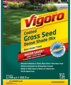 Vigoro 7 lbs. Dense Shade Grass Seed Mix with Water Saver Seed Coating -Vigoro sales Store vigoro grass seed 25690 c3 1000