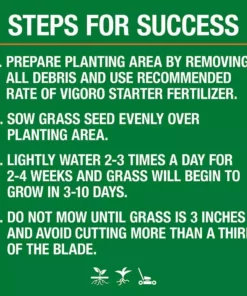 Vigoro 20 lbs. Contractor's Grass Seed Northern Mix with Water Saver Seed Coating -Vigoro sales Store vigoro grass seed 25691 77 1000