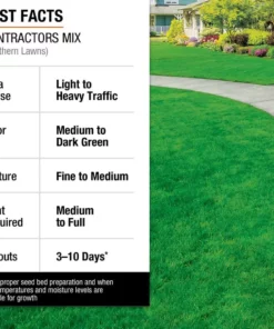 Vigoro 20 lbs. Contractor's Grass Seed Southern Mix with Water Saver Seed Coating 10 Vigoro 20 lbs. Contractor's Grass Seed Southern Mix with Water Saver Seed Coating -Vigoro sales Store vigoro grass seed 25692 1f 1000