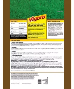 Vigoro 20 lbs. Contractor's Grass Seed Southern Mix with Water Saver Seed Coating 9 Vigoro 20 lbs. Contractor's Grass Seed Southern Mix with Water Saver Seed Coating -Vigoro sales Store vigoro grass seed 25692 4f 1000