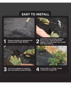 Vigoro 6 ft. x 100 ft. 3 oz. Woven Weed Barrier 12 Vigoro 6 ft. x 100 ft. 3 oz. Woven Weed Barrier -Vigoro sales Store vigoro landscape fabric 46613 4f 1000