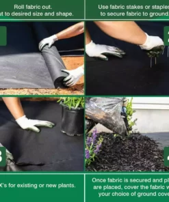 Vigoro 4 ft. x 100 ft. Weed Barrier Landscape Fabric 25 Vigoro 4 ft. x 100 ft. Weed Barrier Landscape Fabric -Vigoro sales Store vigoro landscape fabric nmv04100b fa 1000