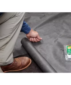 Vigoro 40 in. x 36 ft. PLA Natural Weed Control Landscape Fabric -Vigoro sales Store vigoro landscape fabric nmv4036bpla fa 1000