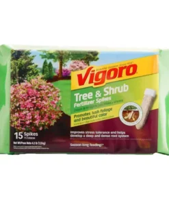 Vigoro 4.2 lb. All Season Tree and Shrub Fertilizer Spikes (12-5-7) (15-Count)