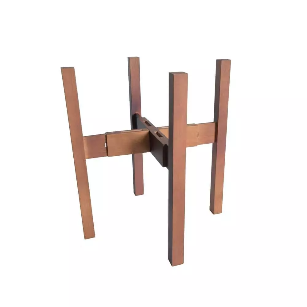 Vigoro Wood Open Frame Plant Stand 4 Vigoro Wood Open Frame Plant Stand - Image 2