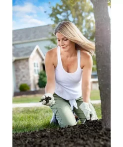 Vigoro 37.5 cu. ft. Black Recycled Rubber Mulch (25 Bags) -Vigoro sales Store vigoro rubber mulch gn15bk25 fa 1000