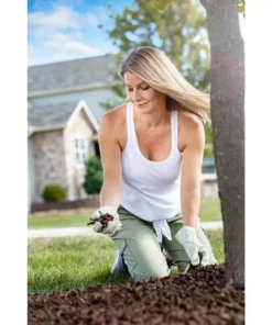 Vigoro 37.5 cu. ft. Brown Recycled Rubber Mulch (25 Bags) -Vigoro sales Store vigoro rubber mulch gn15bn25 fa 1000