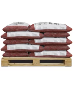 Vigoro 37.5 cu. ft. Red Recycled Rubber Mulch (25 Bags)