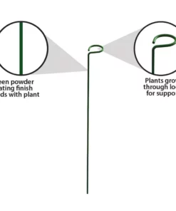 Vigoro 18 in. H x 1.50 in. W Steel Plant Prop -Vigoro sales Store vigoro tomato cages 611872 hd 1f 1000