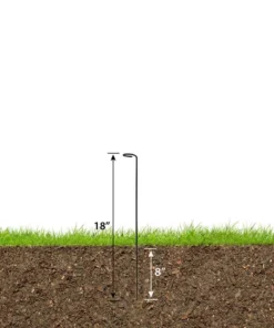 Vigoro 18 in. H x 1.50 in. W Steel Plant Prop -Vigoro sales Store vigoro tomato cages 611872 hd 4f 1000