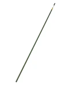 Vigoro 4 ft. Green Colored Steel Core Garden Stake
