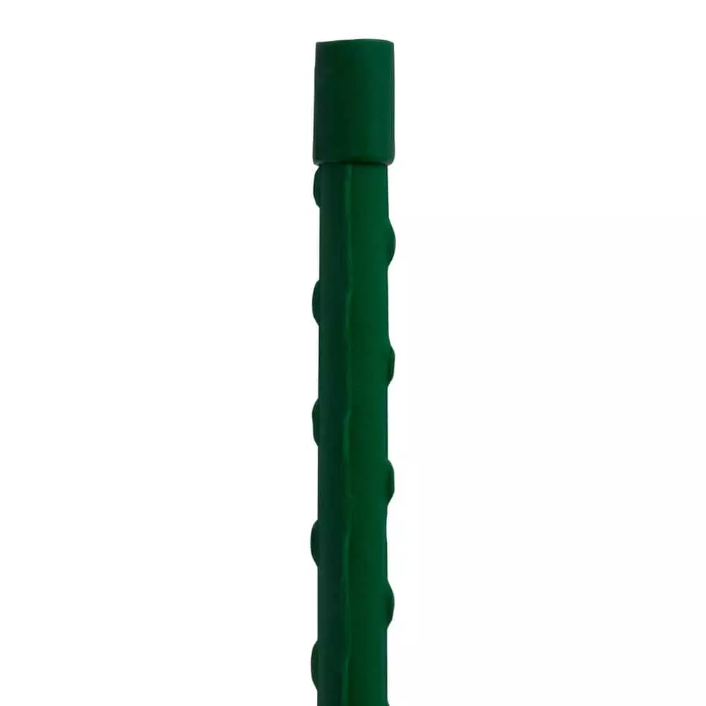 Vigoro 5 ft. Green Colored Steel Core Garden Stake 9 Vigoro 5 ft. Green Colored Steel Core Garden Stake - Image 7