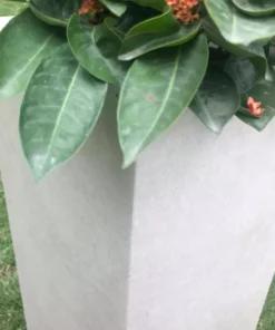 KANTE 24 in. H Square Weathered Concrete/Fiberglass Indoor Outdoor Modern Tall Seamless Planter 11 KANTE 24 in. H Square Weathered Concrete/Fiberglass Indoor Outdoor Modern Tall Seamless Planter -Vigoro sales Store weathered concrete kante plant pots osf0002b c80021 2 4f 1000