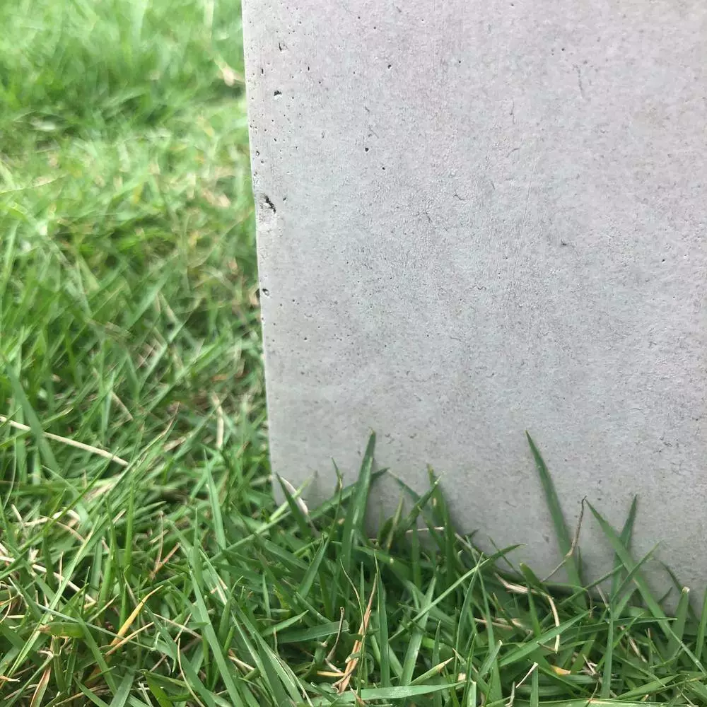 KANTE 24 in. H Square Weathered Concrete/Fiberglass Indoor Outdoor Modern Tall Seamless Planter 8 KANTE 24 in. H Square Weathered Concrete/Fiberglass Indoor Outdoor Modern Tall Seamless Planter - Image 6