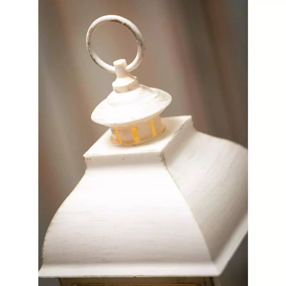 SULLIVANS 17.5 in. Lantern with LED Pillar Candle 3 SULLIVANS 17.5 in. Lantern with LED Pillar Candle - Image 2